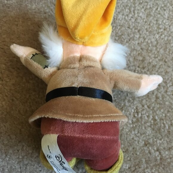 Disney Seven Dwarfs 7" Plush + 10" Dopey Plush in O Plastic Case Ltd Diamond Ed. - Picture 12 of 16